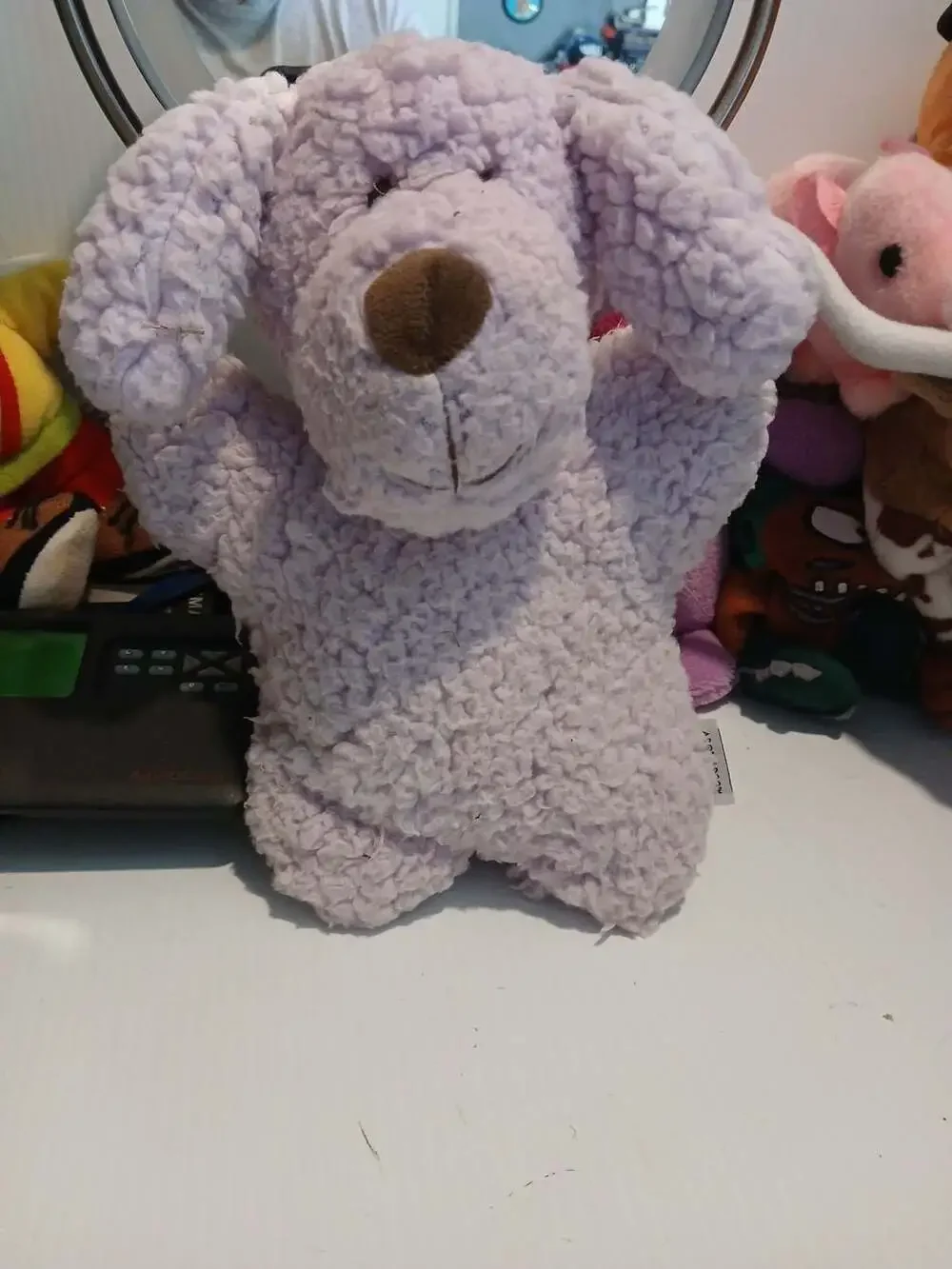 Aromadog Lavender Calm Flatty Dog Toy Purple